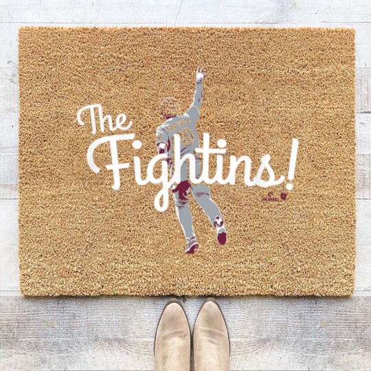Discover JT Realmuto -- The Fightins -- Baseball Coir Doormats