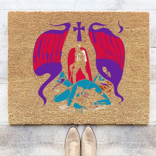 Discover Electric Wizard, Dooom Metal, Stoner Rock, Black Metal Coir Doormats