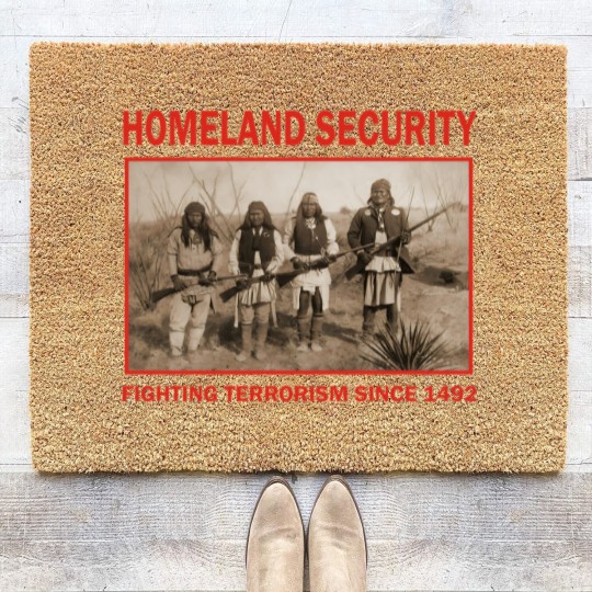 Discover Homeland Security Coir Doormats