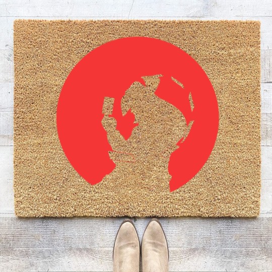 Discover League of Legends Twisted Fate Round Coir Doormats
