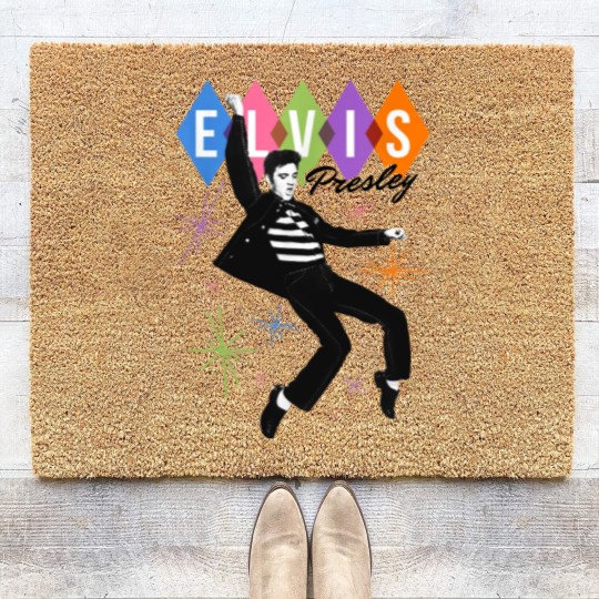 Discover Elvis Presley, Elvis Presley 2022 Movie for Coir Doormats, Gift for Elvis lovers, Elvis Presley Coir Doormats