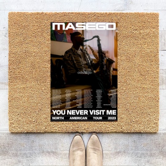Discover Masego You Never Visit Me Tour 2023 dodson1 | Essential Coir Doormats