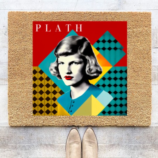 Discover SYLVIA PLATH(1)SYLVIA PLATH(1)SYLVIA PLATH(1)SYLVIA PLATH(1) Coir Doormats