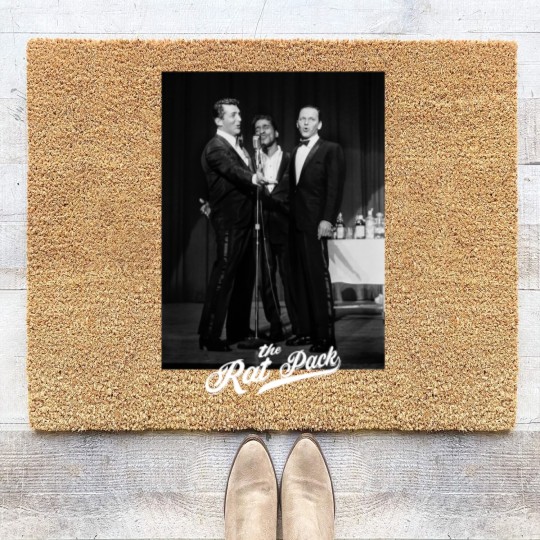 Discover The Rat Pack Live From Las Vegas  Fan Art And Merch Dj Electronic Coir Doormats