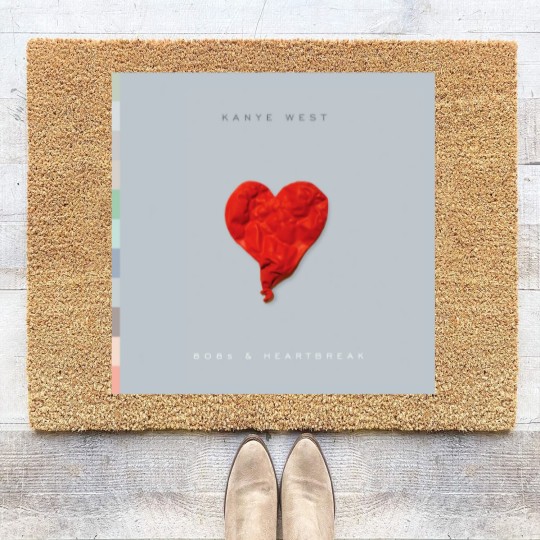 Discover Kanye West Coir Doormats - 808s & Heartbreak Unisex Coir Doormats