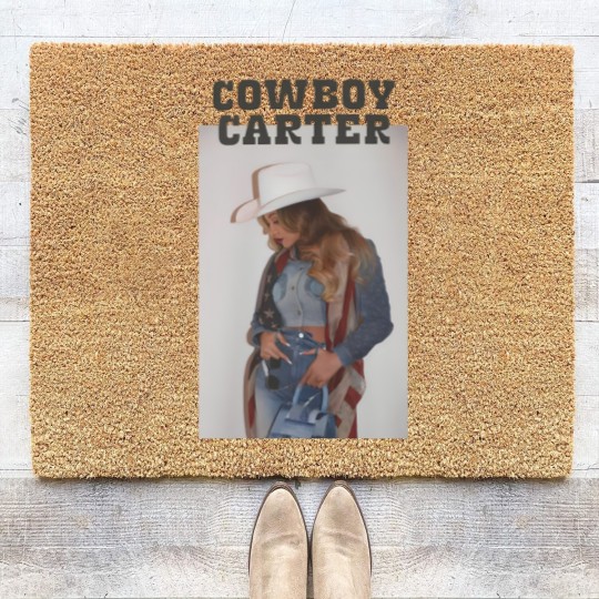 Discover Beyonce Cowboy Carter Act ii Beyince Coir Doormats Unisex Cotton Ringer Coir Doormats