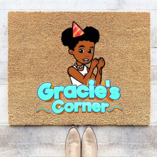 Discover Gracies Family Corner Cute Phonic_s Song Coir Doormats