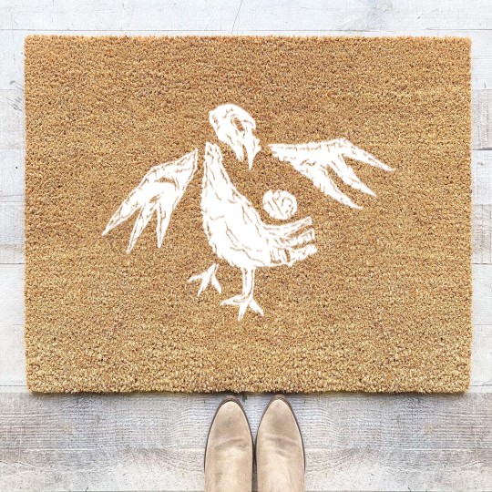 Discover Sankofa Bird Coir Doormats
