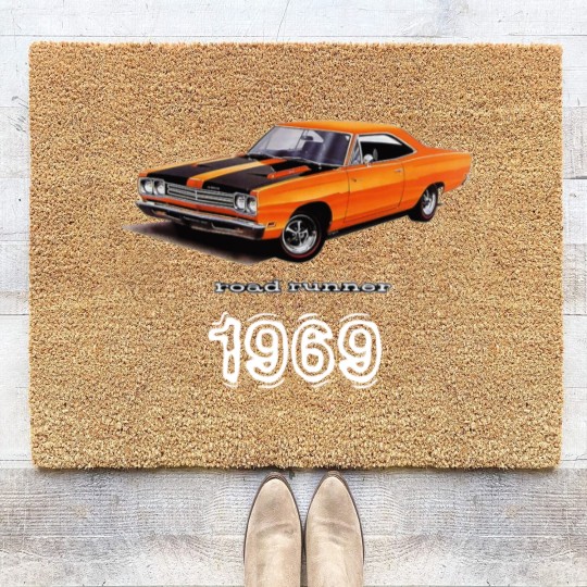 Discover Mopar - 1969 Plymouth Road Runner Coir Doormats