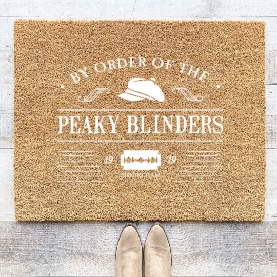 Discover By Order of the Peaky Blinders Birmingham Coir Doormats, Thomas Shelby Brothers Coir Doormats