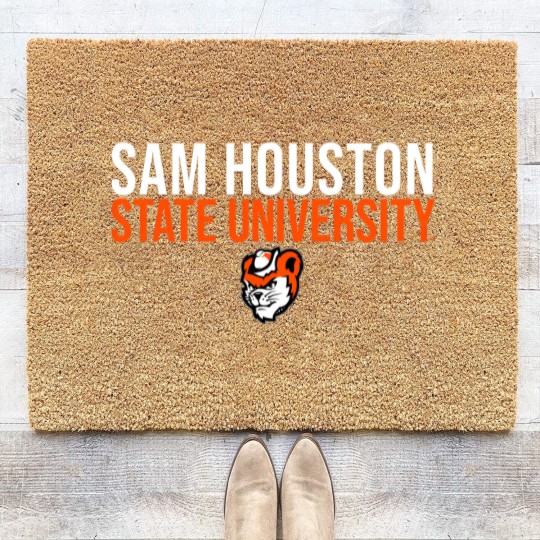 Discover sam houston state bearkats stacked pullover Coir Doormats