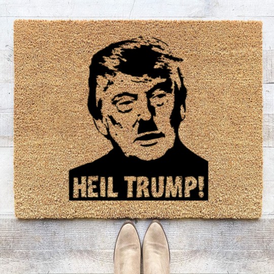 Discover Donald trump - Heil Trump! Coir Doormats