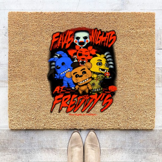 Discover Five Nights at Freddy's Freddy & Friends Funko Pop Coir Doormats