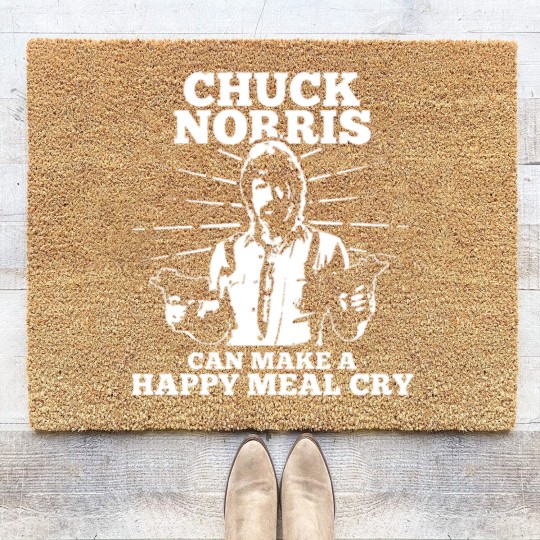 Discover Chuck Norris Coir Doormats