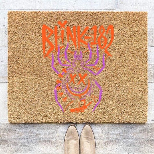 Discover Halloween Blink spider 182 Coir Doormats