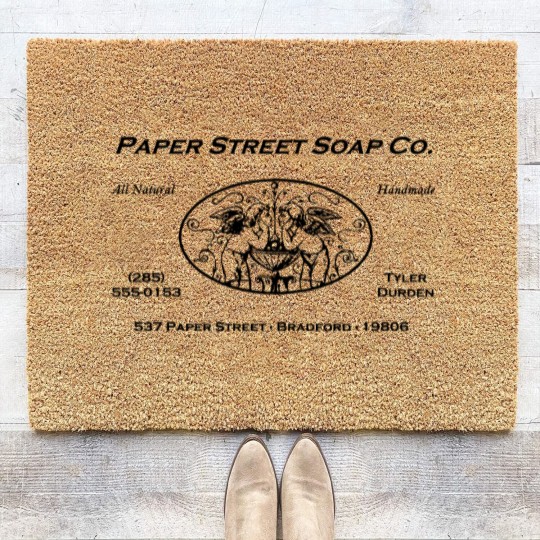 Discover Paper Street Soap Company - Fight Club - Coir Doormats