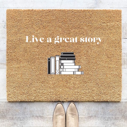 Discover Live a great story 5 Coir Doormats