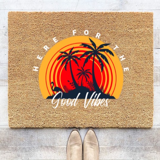 Discover Here For The Good V - Good V - Coir Doormats
