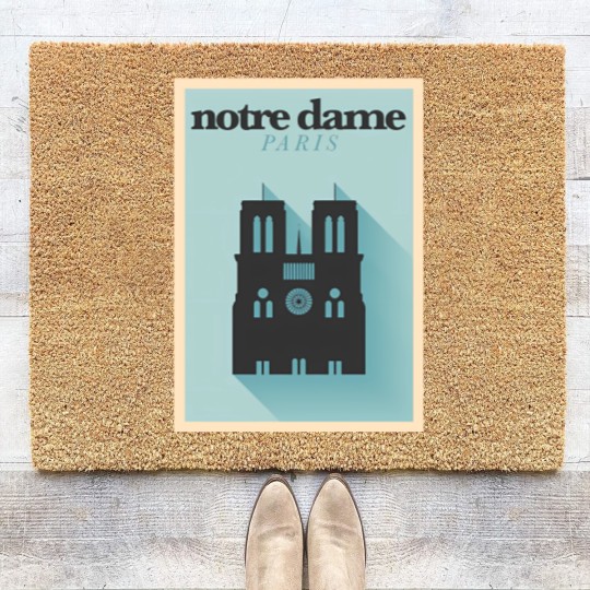 Discover ND Paris Poster Design - ND - Coir Doormats
