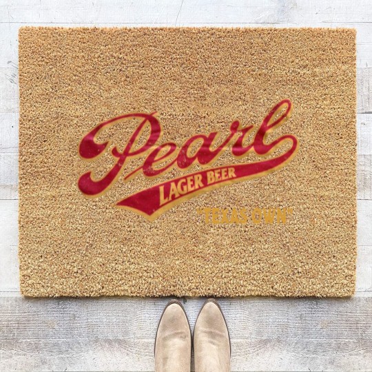 Discover Pearl Beer - Texas Beer - Coir Doormats