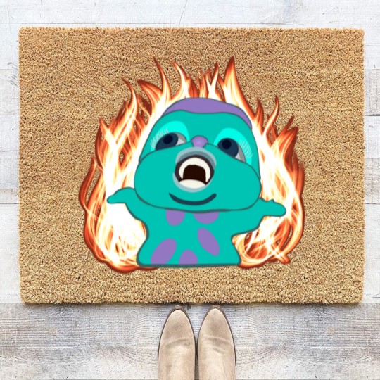 Discover Bibble Meme Illustrated Active Coir Doormats