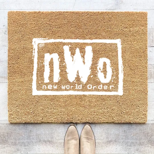 Discover Vintage 1998 NWO wrestling Coir Doormats