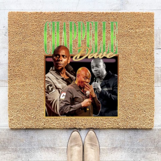 Discover RETRO DAVE CHAPPELLE Coir Doormats