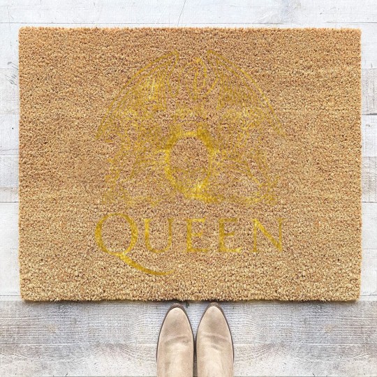 Discover Queen Coir Doormats, Band Coir Doormats, Vintage Band Coir Doormats
