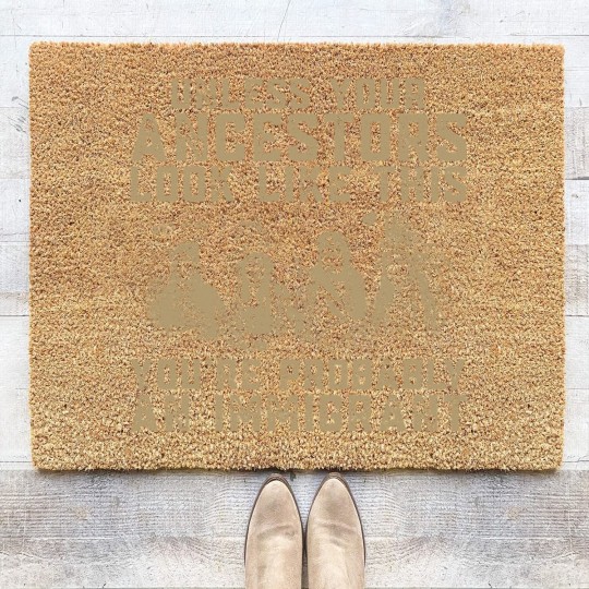 Discover American Indian You're Probably An Immigrant Coir Doormats