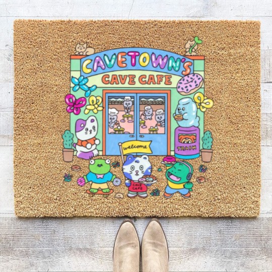 Discover Cavetown Cave Cafe Coir Doormats, Cavetown merch, Cavetown Coir Doormats, Lemon Boy