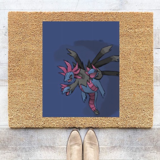 Discover Its Hydreigon Time Graphic Coir Doormats