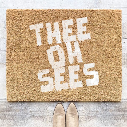 Discover Thee Oh Sees  Merch  Thee Oh Sees  Merch Coir Doormats