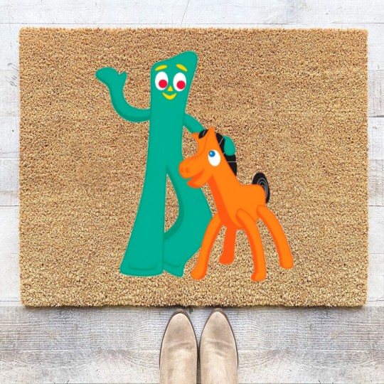 Discover Gumby Pokey Coir Doormats