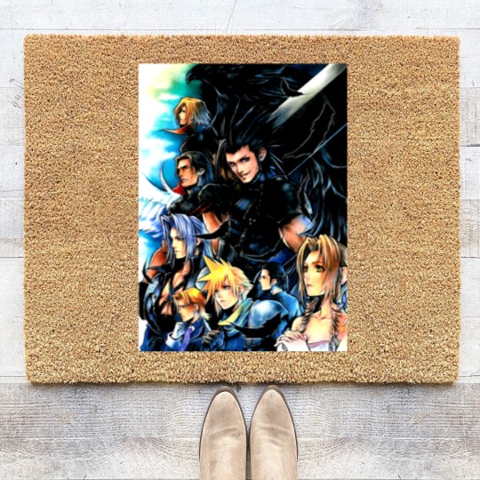 Discover Final Fantasy VII Crisis Core Coir Doormats