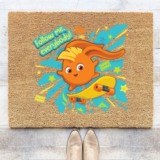Discover Sunny Bunnies - Follow Me Everybody Coir Doormats