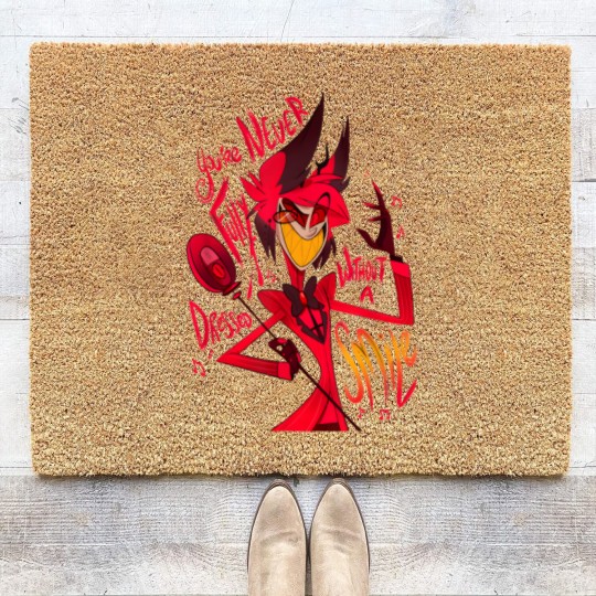 Discover hazbin's hotel's alastor classic Essential Coir Doormats