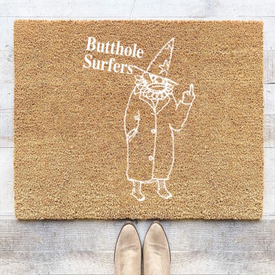 Discover Butthole Surfers Clown Music Rock - Butthole Coir Doormats