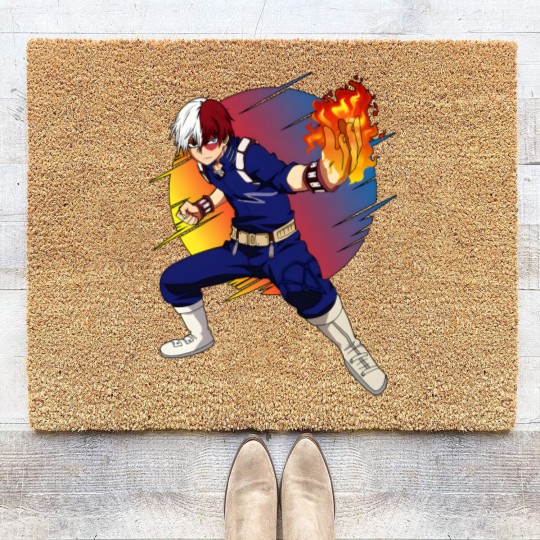 Discover Boku no hero academia - Shoto Todoroki - Shoto Todoroki - Coir Doormats