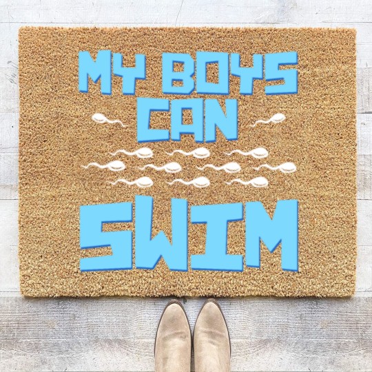 Discover Pregnancy for Man Coir Doormats
