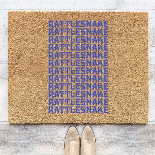 Discover King Gizzard Rattlesnake 1 Coir Doormats