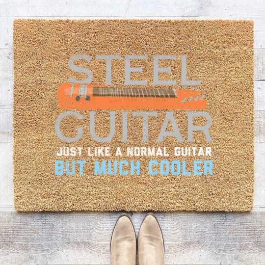 Discover Steel Guitar For Guitar Player Coir Doormats