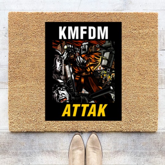 Discover KMFDM ATTAK - Vintage Coir Doormats