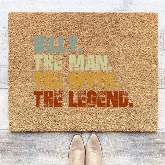 Discover Billy The Man The Myth The Legend - Billy - Coir Doormats