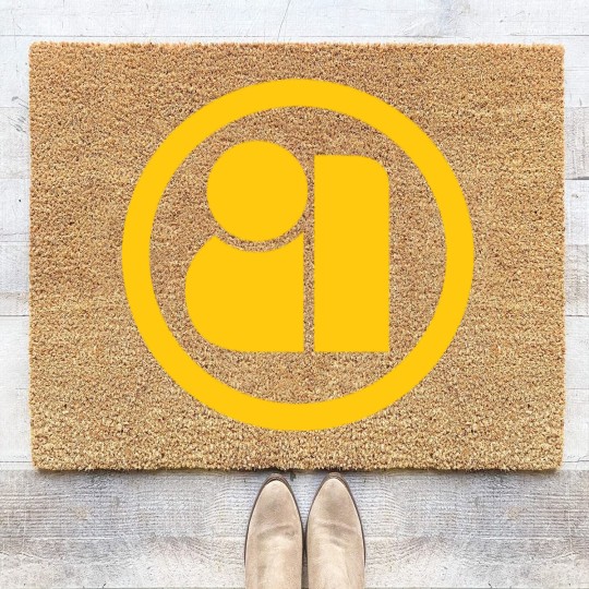 Discover AMERICAN INTERNATIONAL PICTURES Coir Doormats - Defunct Film Production Company - Black Version - American International Pictures - Coir Doormats