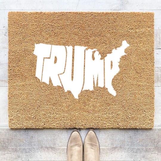 Discover Trump Coir Doormats, FJB , President Trump Coir Doormats, Trump USA Map Coir Doormats, Trump Flag, Trump Flag Coir Doormats