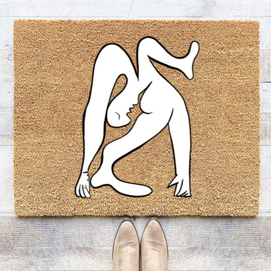 Discover Picasso - Black and White #1 - Picasso - Coir Doormats