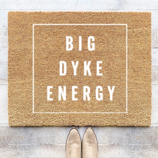 Discover Big Dyke Energy Coir Doormats