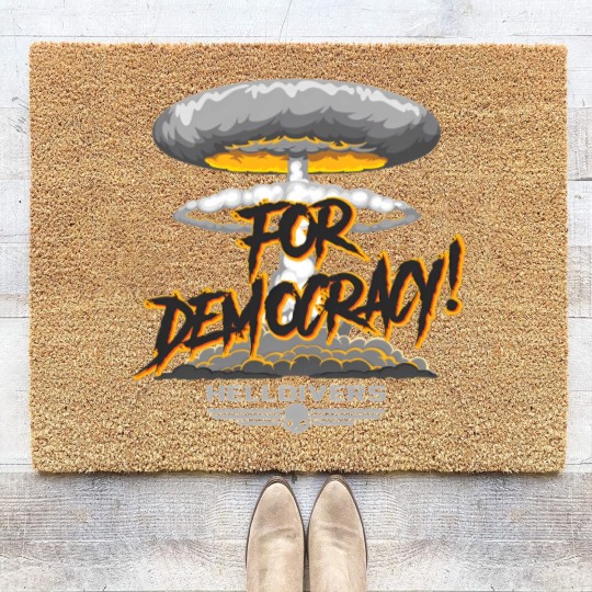 Discover Helldivers Coir Doormats