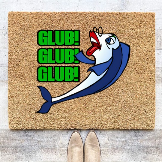 Discover The Incredible Mr. Limpet Glub Glub Glub Coir Doormats