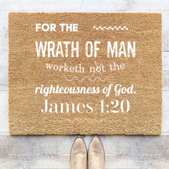 Discover For the wrath of man... Coir Doormats